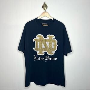 Notre Dame Big Logo Navy Tee